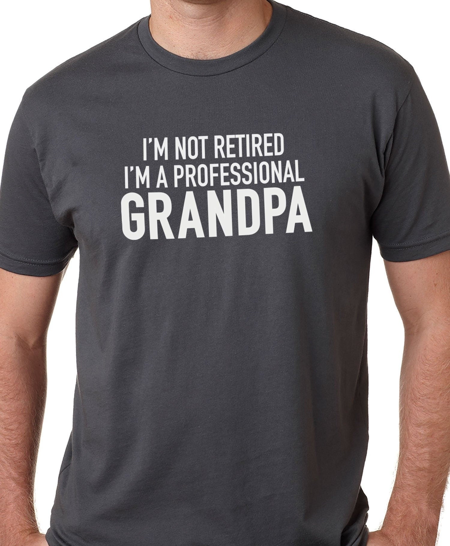 Grandpa Gift - I'm Not Retired I'm A Professional Grandpa Shirt