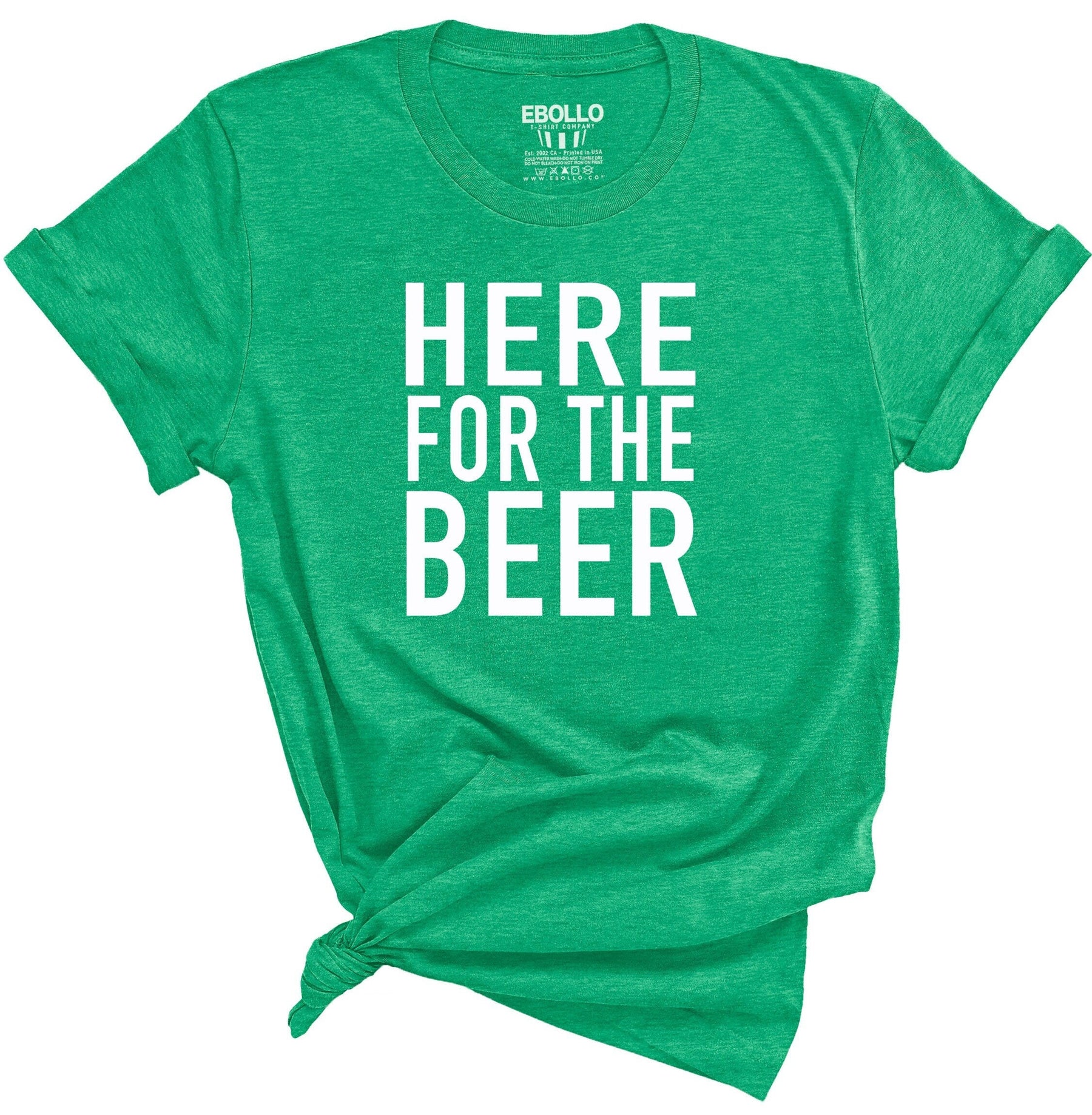 Funny Shirt Men, St Patricks Tee Here for the Beer Birthday Gift - Irish  Shirt Fathers Day Gift Funny T-Shirt Cool Shirt Husband Gift
