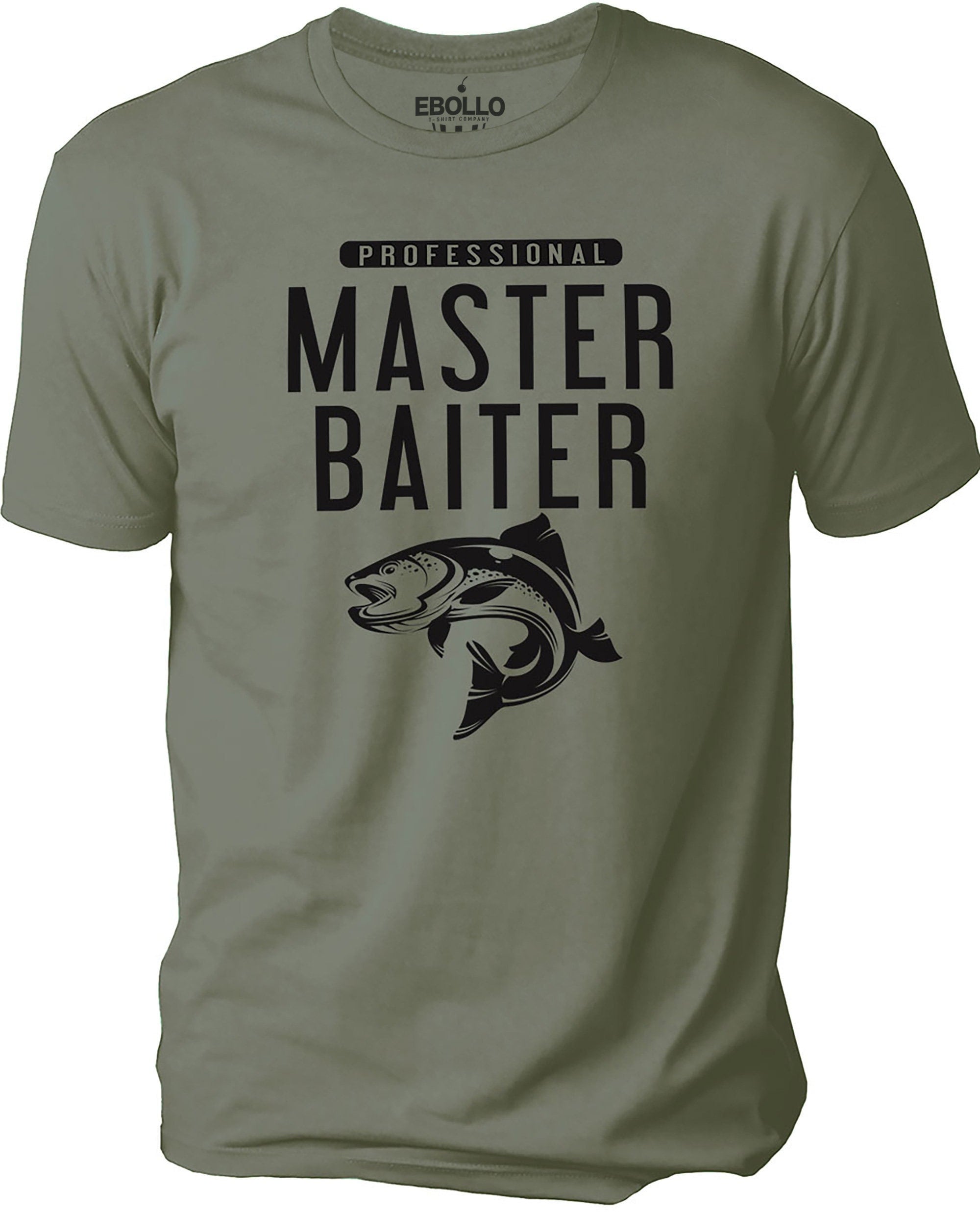 Fishing Gifts for Men | Master Baiter Shirt for Man | Bass Fishing Tshirt -  Dad Christmas Gifts - Fishy Tee T-shirt, Husband Shirt, Dad Gift